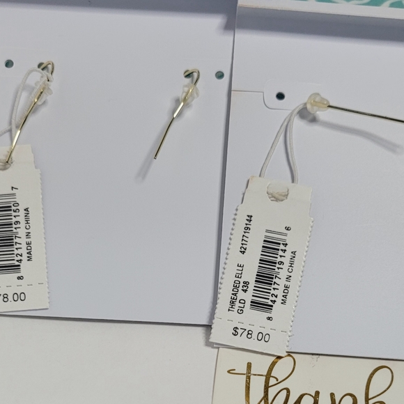 Kendra Scott Threaded Elle Earrings - Picture 3 of 6